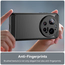 Xiaomi 17 Ultra Carbon Fibre TPU Case Slim Shockproof Cover Black