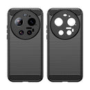 Xiaomi 17 Ultra Carbon Fibre TPU Case Slim Shockproof Cover Black