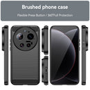 Xiaomi 17 Ultra Carbon Fibre TPU Case Slim Shockproof Cover Black