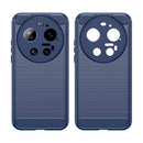 Xiaomi 17 Ultra Carbon Fibre TPU Case Slim Shockproof Cover Navy