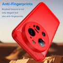 Xiaomi 17 Ultra Carbon Fibre TPU Case Slim Shockproof Cover Red