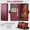Xiaomi 17T 5G CaseMe Retro Wallet Case [Maroon] 2