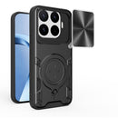 Xiaomi 17T 5G Ring Kickstand Case w/ Camera Cover [Black] 1