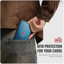 Xiaomi 17T Pro 5G CaseMe Retro Wallet Case [Navy] 7