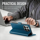 Xiaomi 17T Pro 5G CaseMe Retro Wallet Case [Navy] 6