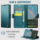 Xiaomi 17T Pro 5G CaseMe Retro Wallet Case [Teal] 2
