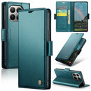 Xiaomi 17T Pro 5G CaseMe Retro Wallet Case [Teal] 1