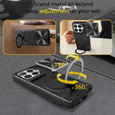 Xiaomi 17T Pro 5G Ring Kickstand Case w/ Camera Cover [Red]