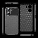 Xiaomi Poco C65 Carbon Fibre Back Case [Black] 8