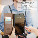 Xiaomi Poco C65 CaseMe Retro Wallet Case [Brown] 4