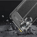 Xiaomi Poco C65 Leather Texture Back Case [Navy] 4