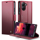 Xiaomi Poco X7 Pro CaseMe Retro Wallet Case [Maroon] 1