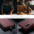 Xiaomi Poco X7 Pro CaseMe Retro Wallet Case [Maroon] 7