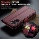Xiaomi Poco X7 Pro CaseMe Retro Wallet Case [Maroon] 6