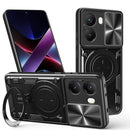 Xiaomi Poco X7 Pro Ring Kickstand Case w/ Camera Cover [Black]