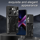 Xiaomi Poco X7 Pro Ring Kickstand Case w/ Camera Cover [Purple]