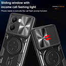 Xiaomi Poco X7 Pro Ring Kickstand Case w/ Camera Cover [Black]