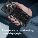 Xiaomi Poco X7 Pro Ring Kickstand Case w/ Camera Cover [Black]