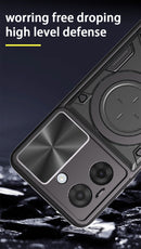 Xiaomi Redmi A5 (2025)  Ring Kickstand Case w/ Camera Cover [Red]