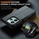 Xiaomi Redmi Note 14 5G CaseMe Retro Wallet Case [Black] 6