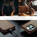 Xiaomi Redmi Note 14 5G CaseMe Retro Wallet Case [Brown] 7