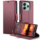 Xiaomi Redmi Note 14 5G CaseMe Retro Wallet Case [Maroon] 1