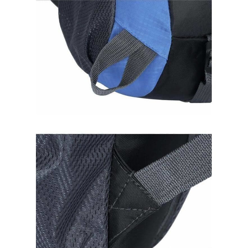 Backpack (Blue & Black) - Backpack