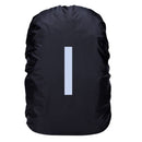 Backpack Waterproof Black Cover 45L Backpack