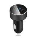 Car Charger with LED Voltmeter Display - Phone/Tablet