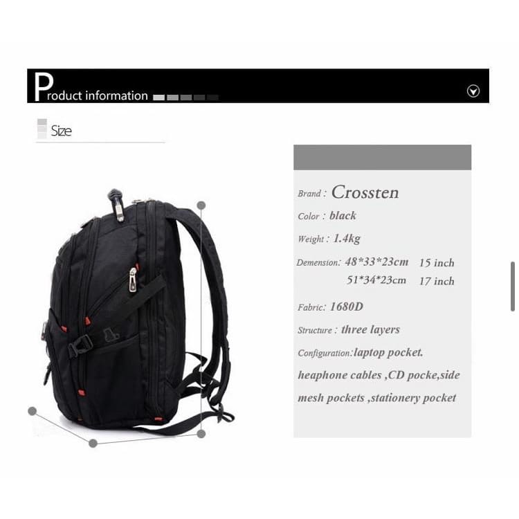 Crossten Backpack