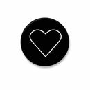 Expanding Finger Grip (White Love) Phone/Tablet Accessories