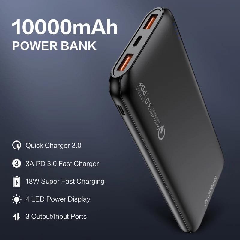 Floveme 10,000 mAh Power Bank