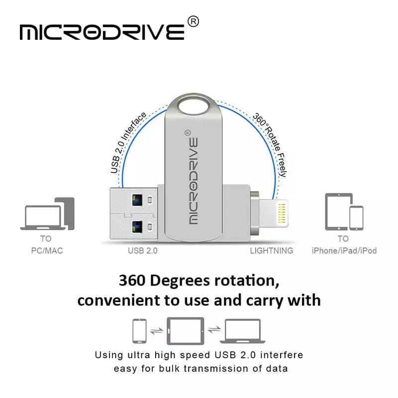 iPad / iPhone Flash Drive 64GB Electronics Accessories