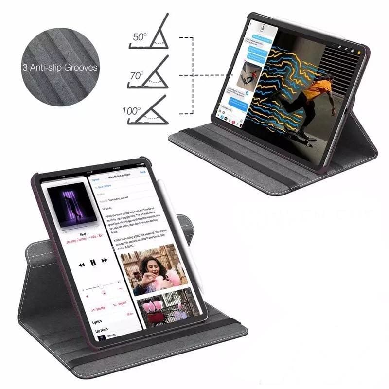 iPad Pro 12.9” Cover 4th gen (2020) (Black) Phone/Tablet