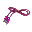 iPhone/iPad Charger Cable - 2m (Red Wine) - Phone/Tablet