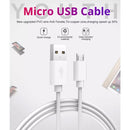 Micro USB Cable 25cm (White) Electronics Accessories