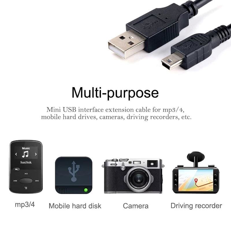 Mini USB Cable - 50cm