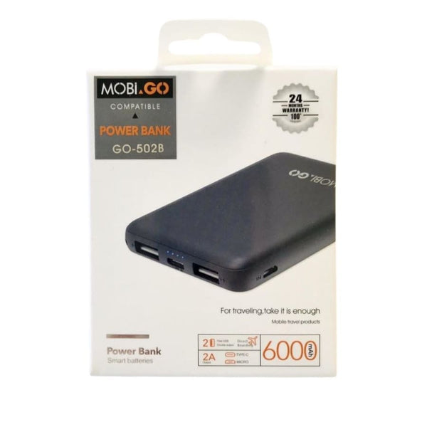 Mobigo 6,000 mAh Power Bank