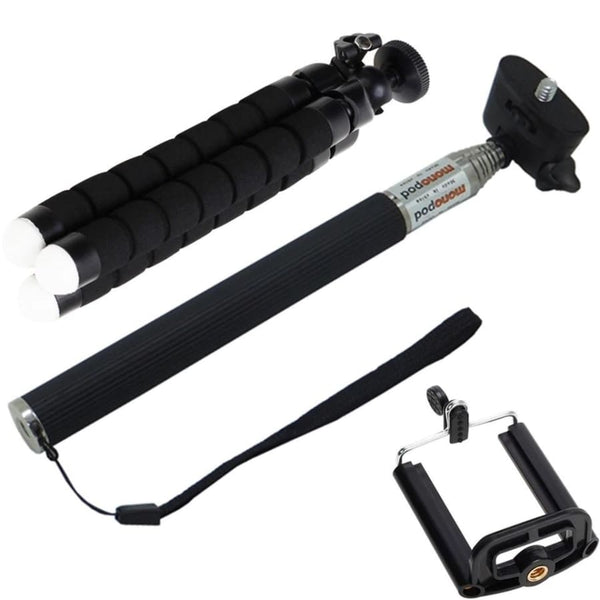 Monopod & Tri-pod stand Combo