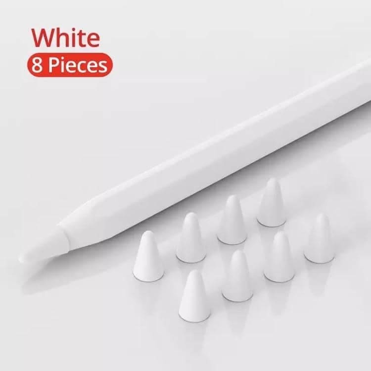 Replacement Apple Pencil Tip Cover 8 Pack (1st & 2nd