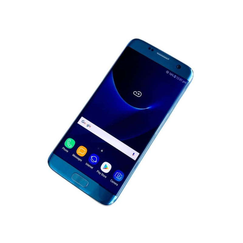 Samsung Galaxy S7 Edge 32GB Blue Topaz - As New - Preowned