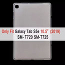 Samsung Galaxy Tab S5e 10.5” (2019) Cover T720/T725 (Clear)