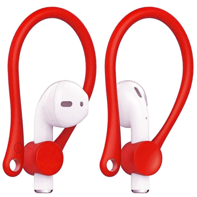 Sport Earphone Hooks - Red