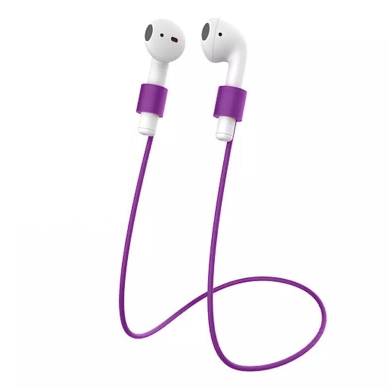 Sport Earphone Lanyard - Purple