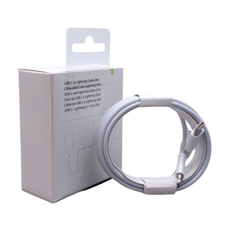 Type-C to lightning cable (18w) - 2m